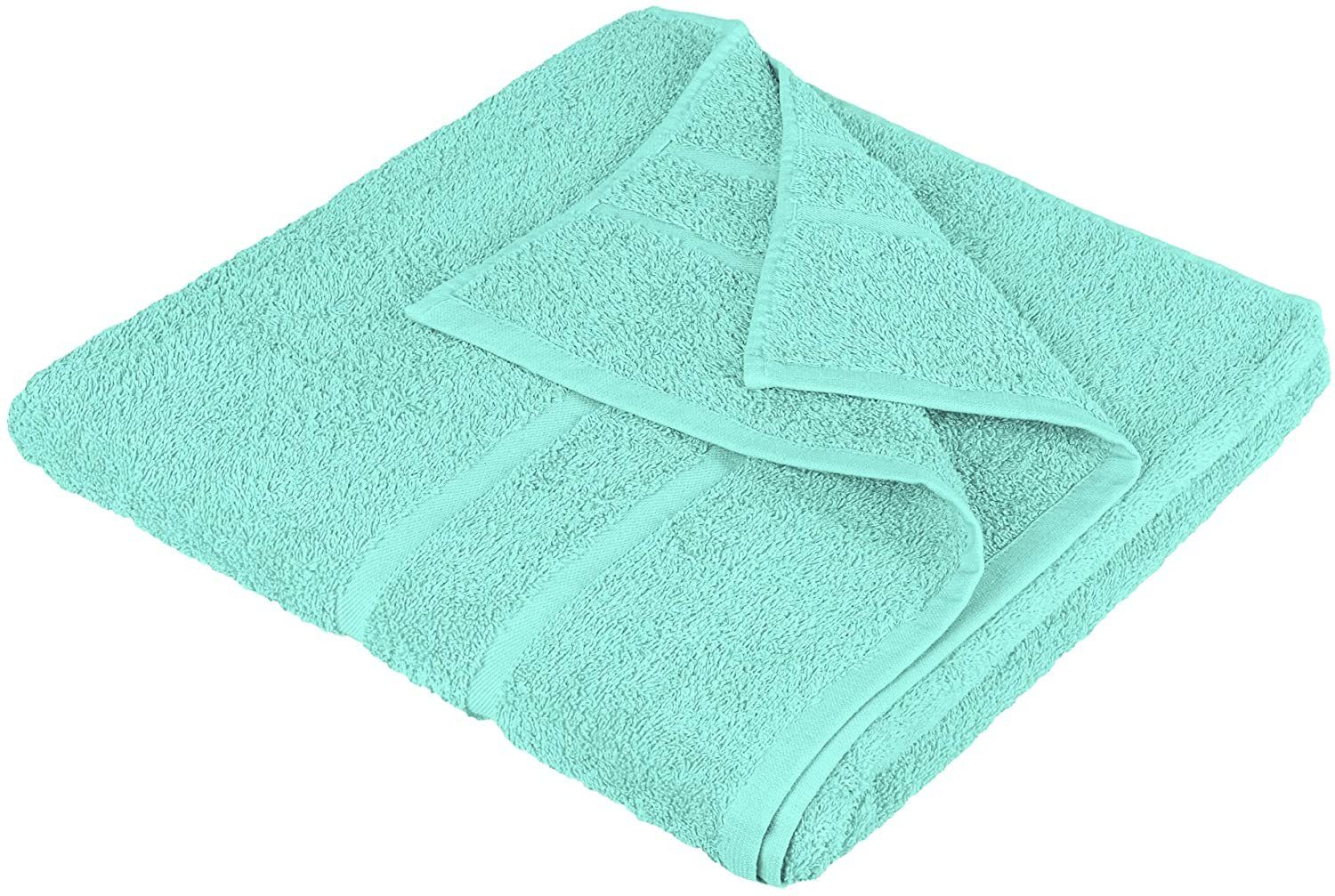 STICKANDSHINE Frottee-Handtücher · Mint · 100% Baumwolle · 500 g/m²